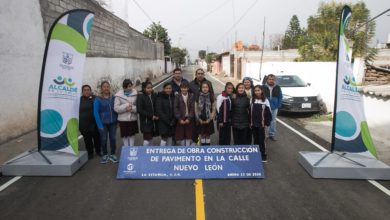 Photo of Entregan mejoramiento de calle Nuevo León en La Estancia