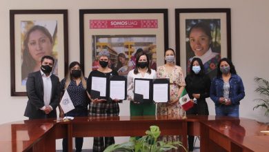 Photo of Leticia Rubio firma convenio con la UAQ en beneficio de estudiantes
