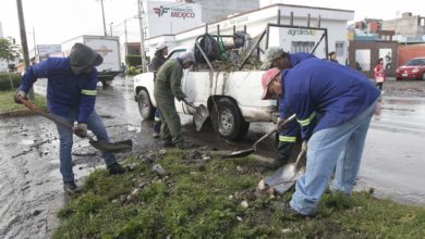Photo of Realizan labores de limpieza por lluvias