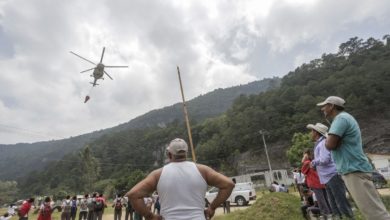 Photo of Llega a Jalpan helicóptero para combatir incendio
