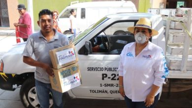 Photo of Entrega Tolimán apoyos a transportistas