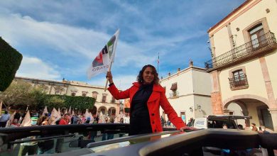 Photo of Abigail Arredondo arrancará campaña en Plaza de Armas