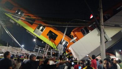 Photo of Puente se desploma con todo y tren del Metro de la L12