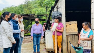 Photo of Continúan trabajos de apoyo a familias afectadas por las lluvias en el estado