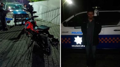 Photo of Maniobraba motocicleta robada