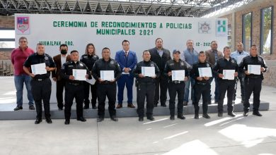 Photo of Se reúne Juan Guzmán Cabrera con Policías de la Secretaria de Seguridad Pública de Huimilpan