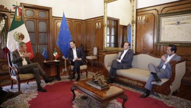 Photo of Gobernador se reúne con embajador de la Unión Europea