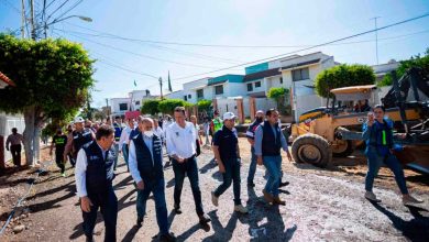 Photo of Supervisa Gobernador obras de mejoramiento urbano en la colonia Tejeda