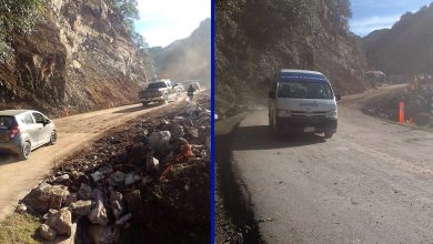 Photo of Tras remover escombros reanudan circulación en la Carretera Federal 120