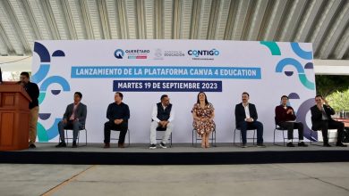 Photo of Encabeza titular de SEDEQ lanzamiento de la plataforma CANVA 4 Education